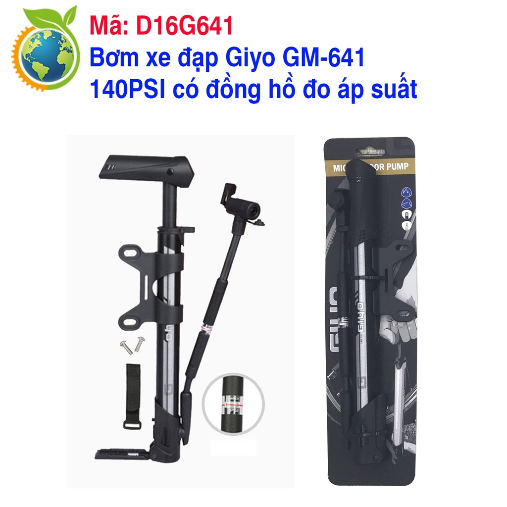 Mách các bạn nhiều hơn thế 82 bơm xe đạp điện mini giyo ấn tượng nhất 36 Bơm xe đạp điện giyo gf31
